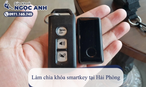 Làm chìa khóa smartkey tại Hải Phòng